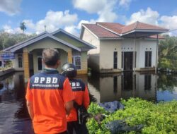 Banjir Masih Rendam Permukiman Penduduk di Kubu Raya