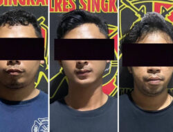Satreskrim Polres Singkawang Ciduk Pencuri di Gudang Sembako