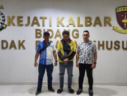 Terkait Tipikor, TW Dibekuk Tim Intelijen Kejati Kalbar dan Kejari Kapuas Hulu