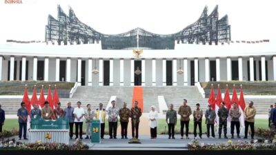 Jokowi Resmikan Istana Negara IKN