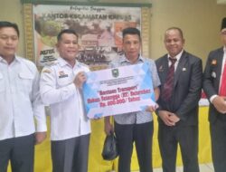 109 RT di Enam Kelurahan di Kota Sanggau Dapat Insentif Rp600 ribu