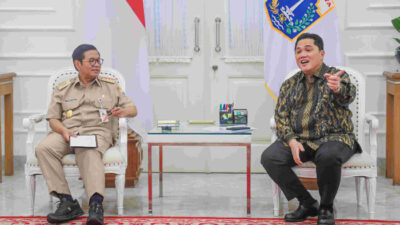 Ditemui Ketum PSSI, Gubernur Pramono Siap Berkolaborasi Benahi Insfrastruksi Transpostasi Publik JIS