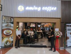 Aming Coffee Buka Gerai Kopi Perdana di Bandara Soekarno Hatta