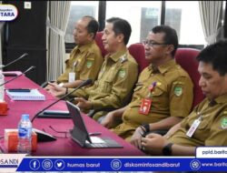 Didampingi Sekda Barito Utara, Muhlis Sampaikan Hasil Evaluasi Capaian Kinerja Triwulan III di Itjen Kemendagri